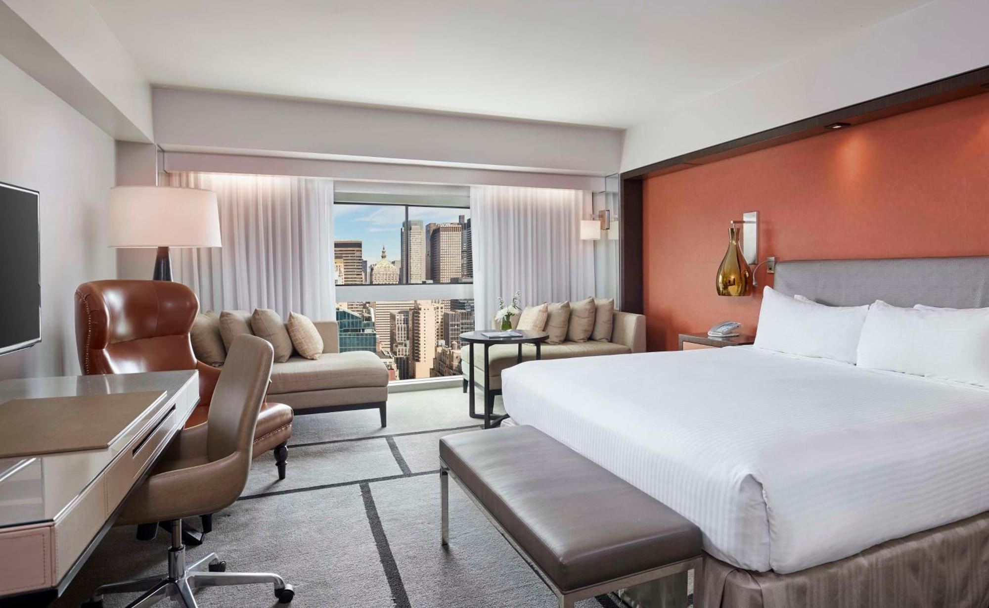 Millennium Hilton New York One Un Plaza Hotel Bagian luar foto